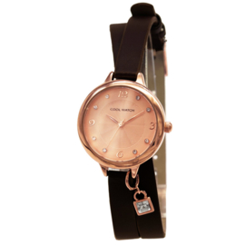 Coolwatch Double Tour Meidenhorloge Roségoud