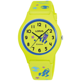 Lorus Kinderhorloge 100m Ruimteschip 34mm Geel