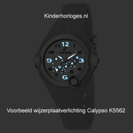 Calypso Bubbels Horloge Wijzerplaatverlichting 32mm Wit