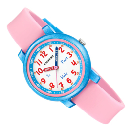 Calypso "My First Watch" Kinderhorloge 32mm Lichtblauw/Roze