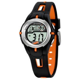 Calypso Digitaal Kinderhorloge Stopwatch Alarm 34mm Oranje