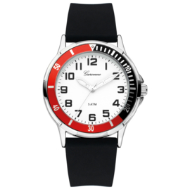 Garonne Seamaster Kinderhorloge Rood-Wit 5ATM