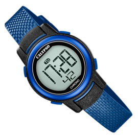 Calypso Digitaal Kinderhorloge Alarm Stopwatch 10ATM 29mm Blauw