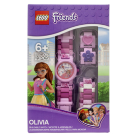LEGO Friends Olivia Schakelband Meisjeshorloge