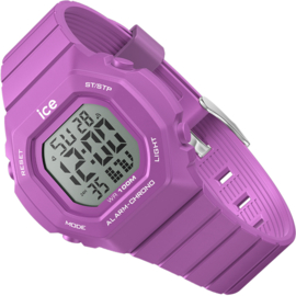 Ice-Watch Ice-Digit Ultra Purple Digitaal Kinderhorloge 39,5 mm