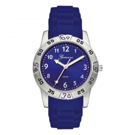 Garonne Rubberen Schakelband Blauw Kinderhorloge 29 mm