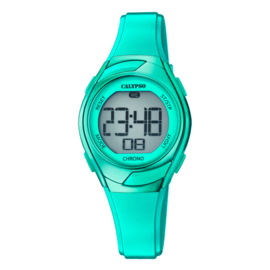 Calypso Digitaal Kinderhorloge Alarm Chrono 10ATM 29mm Groen