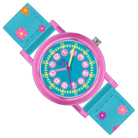 Ice-Watch Ice-Learning XS  Kinderhorloge Pink Flowers 28mm