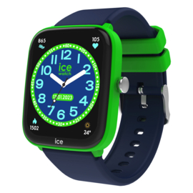 Ice-Watch Ice Smart Junior 2.0 Green Blue Analoog Digitaal Kinder Smartwatch 35,7mm