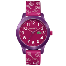 Lacoste 12.12 Kinderhorloge Paars 32mm