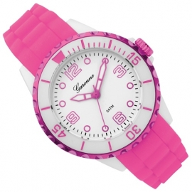 Garonne Sportief Meisjeshorloge Roze Wit 36mm