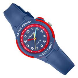 Calypso Kinderhorloge Wijzerplaatverlichting 10ATM 30mm Blauw