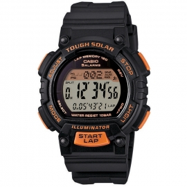 Casio Tough Solar 5 Alarmen Sporthorloge 10ATM Oranje/Zwart