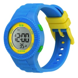 Ice-Watch Ice-Digit Small Blue Yellow Green Digitaal 35mm