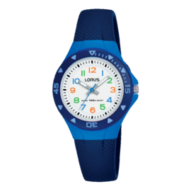 Lorus Wijzerplaatverlichting Kinderhorloge 10ATM 31mm Blauw