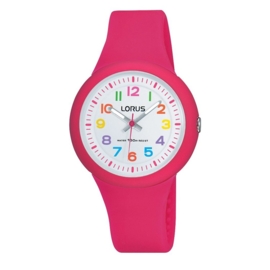 Lorus Happy Numbers Kinderhorloge 100m Roze