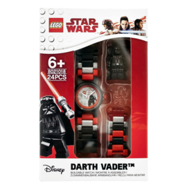 LEGO Star Wars Darth Vader II Schakel-Minifiguur Kinderhorloge