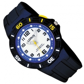 Lorus Kinderhorloge met Wijzerplaatverlichting 10 ATM 36mm Blauw