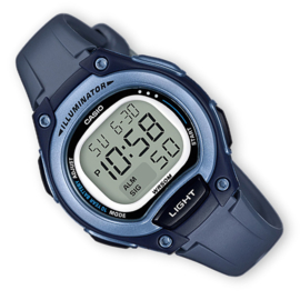 Casio Digitaal Kinderhorloge Alarm Blauw 34mm