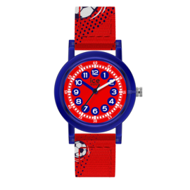 Ice-Watch Ice-Learning XS  Kinderhorloge Red Football 28mm