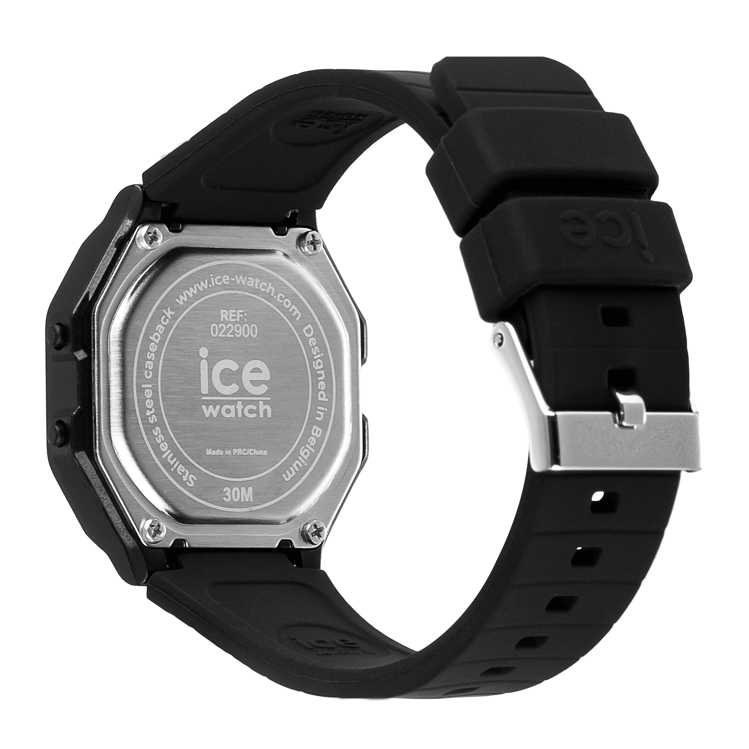 Ice-Watch Ice-Digit Retro Zwart Digitaal Kinderhorloge Small 32 mm