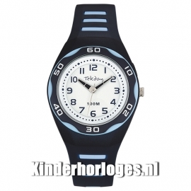 Tekday Horloge met Cijferverlichting 100m Blauw