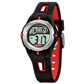 Calypso Digitaal Kinderhorloge Stopwatch Alarm 34mm Rood