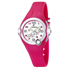 Calypso Bubbels Horloge Wijzerplaatverlichting 32mm Roze