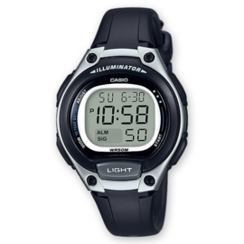 Casio Digitaal Kinderhorloge Alarm Zwart/Grijs 34mm