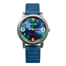 Mingoville Funclock Kinderhorloge - Blauw - 28mm