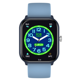 Ice Watch Ice Smart Junior 2.0 Blue Light Analoog Digitaal Kinder Smartwatch 35 7mm Ice Watch Kinderhorloges Kinderhorloges