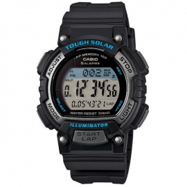 Casio Tough Solar 5 Alarmen Sporthorloge 10ATM Blauw/Zwart