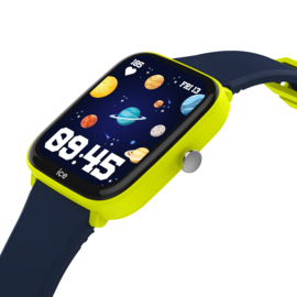 Ice-Watch Ice Smart Junior 2.0 Yellow Blue Analoog Digitaal Kinder Smartwatch 35,7mm