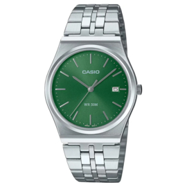 Casio Timeless Horloge met Datum Groen 35mm
