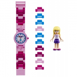 LEGO Friends Stephanie Minifiguur Meisjeshorloge