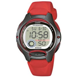 Casio Kinderhorloge Digitaal Alarm Rood 35mm