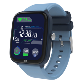 Ice-Watch Ice Smart Junior 3.0 AMOLED Blue Light Blue Analoog Digitaal Kinder Smartwatch 36mm