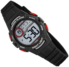 Calypso Digitaal Kinderhorloge Stopwatch 10ATM 33mm Zwart