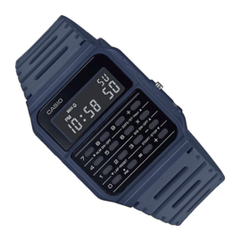 Casio Rekenmachine Horloge Blauw 34mm