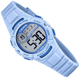 Calypso Digitaal Kinderhorloge Stopwatch 10ATM 33mm Lichtblauw