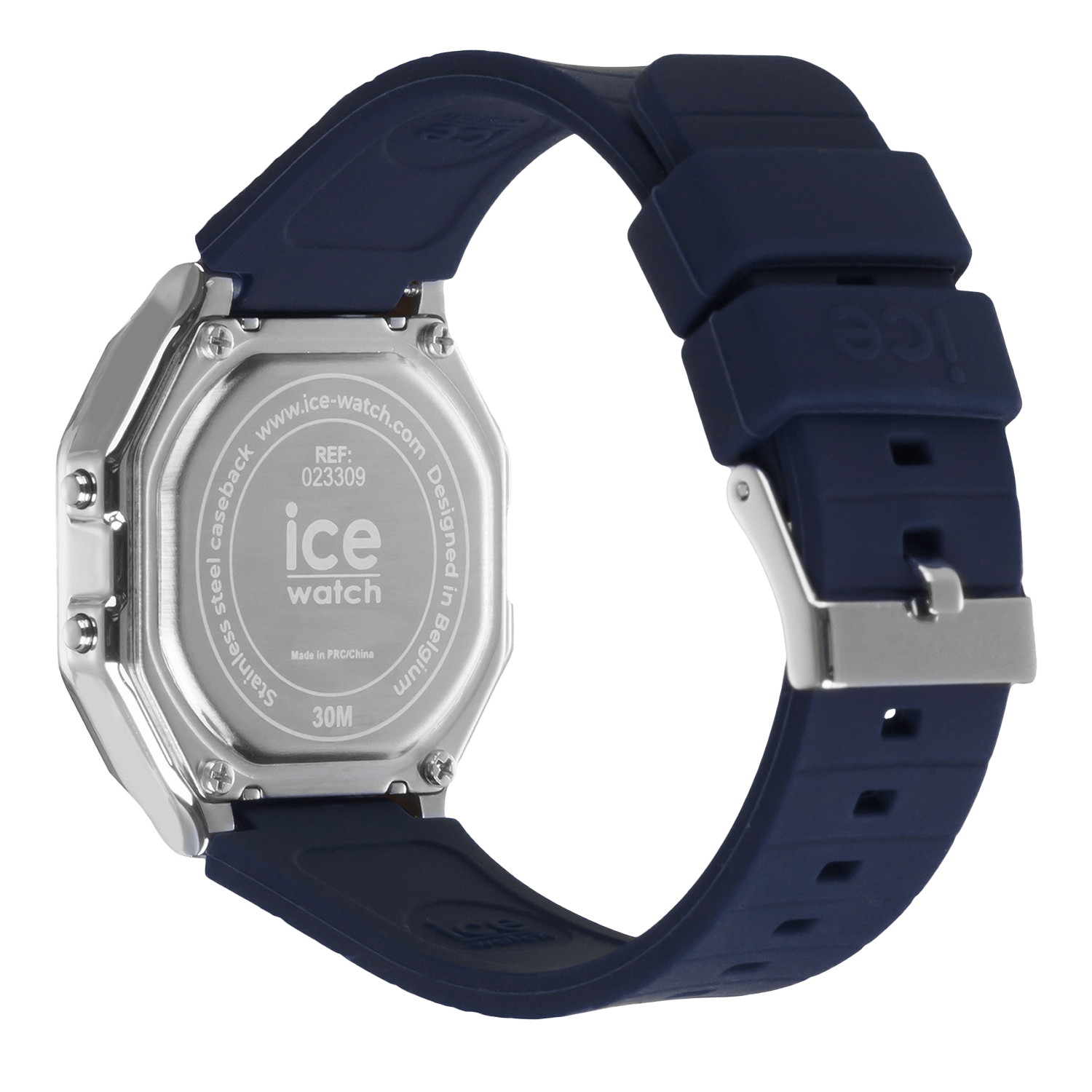 Ice-Watch Ice-Digit Retro Blauw Digitaal Kinderhorloge Small 32 mm