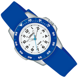 Lorus Kinderhorloge met Draaibare Duikring 10ATM 29mm Blauw