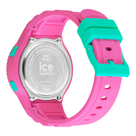 Ice-Watch Ice-Digit Small Pink Turquoise Digitaal 35mm