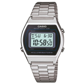 Casio Multi-Alarm Stopwatch Horloge Silver 35mm