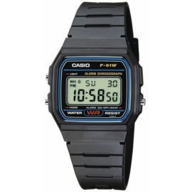 Casio Alarm Chronograaf Digitaal Horloge 3ATM 33mm