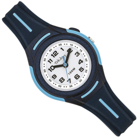 Tekday Kinderhorloge met Wijzerplaatverlichting 100m Donkerblauw 30mm