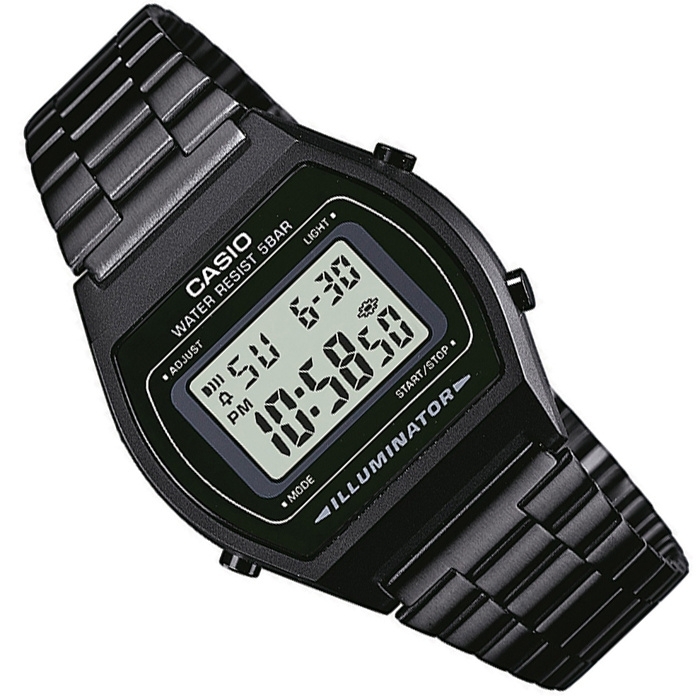 Elk jaar Zeldzaamheid Kostuums Casio Multi-Alarm Stopwatch Horloge Black 35mm | ✓ Casio & Baby-G Horloges  | Kinderhorloges.nl