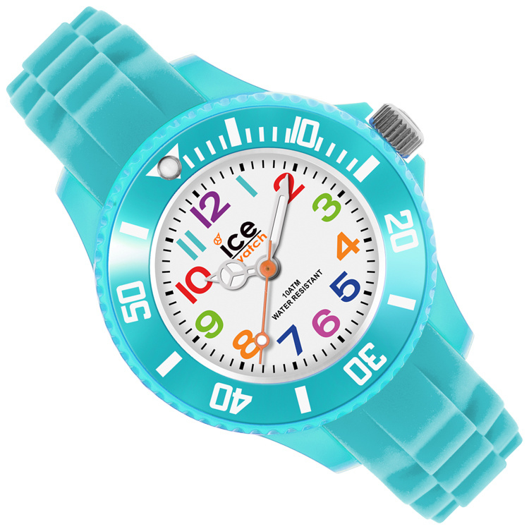 Mos heldin Dollar Ice-Watch Ice-Mini Kinderhorloge Turquoise 28mm | ✓ Ice-Watch Kinderhorloges  | Kinderhorloges.nl