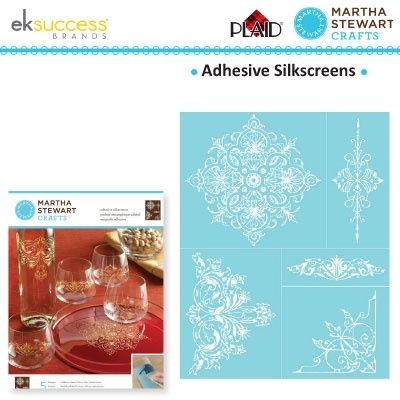 Glasets sjabloon Ornate accents 33239