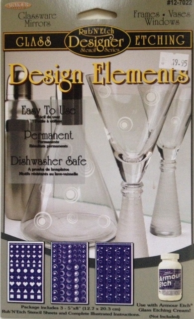 Glasets sjabloon Design elements